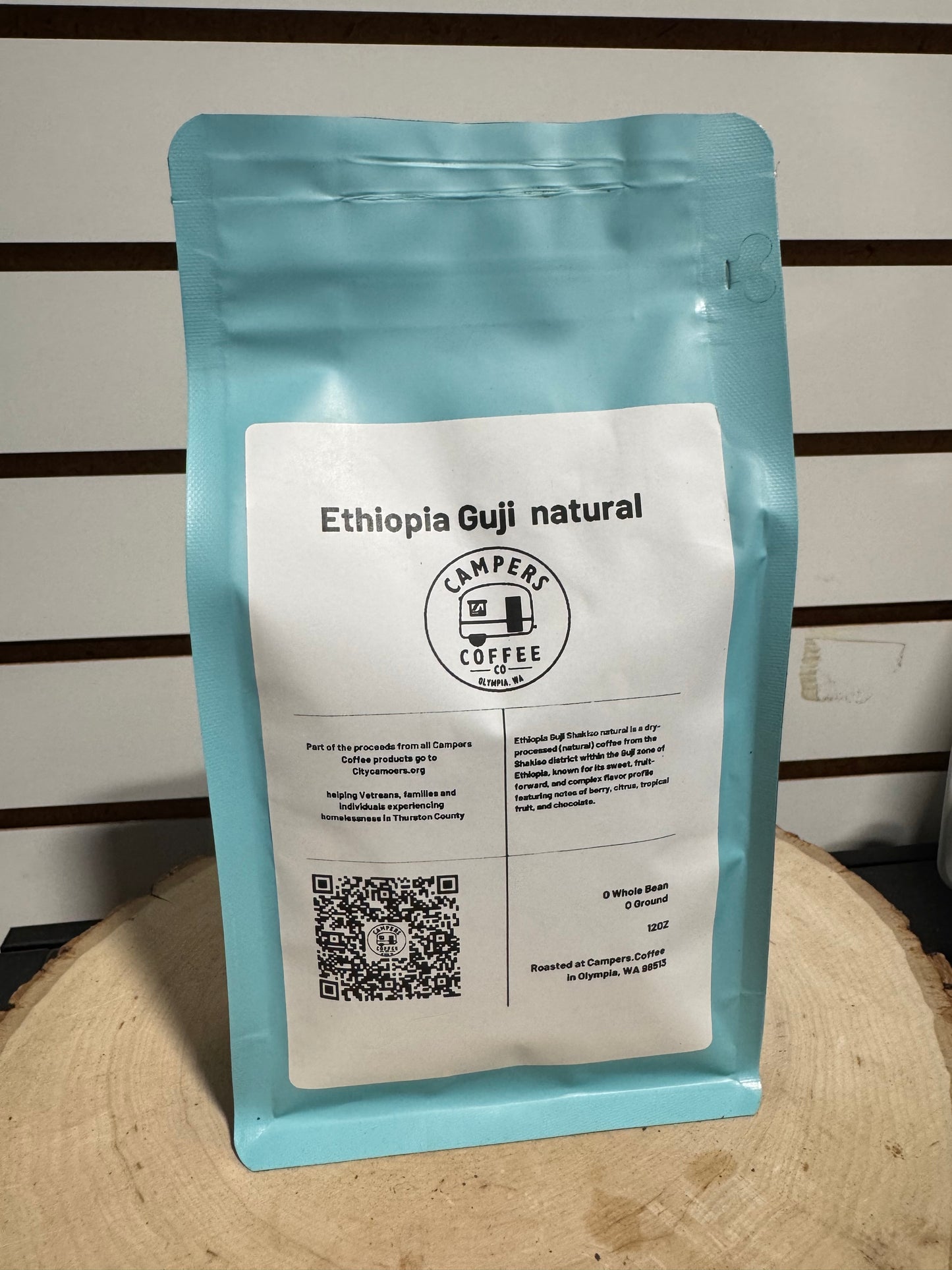 Ethiopia Guji Shakiso natural LIGHT ROAST