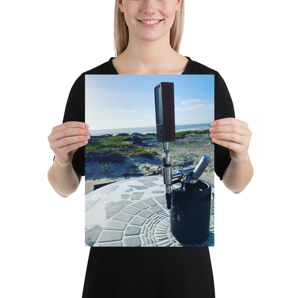 Campers Coffee Brew series "Nitro on the beach"