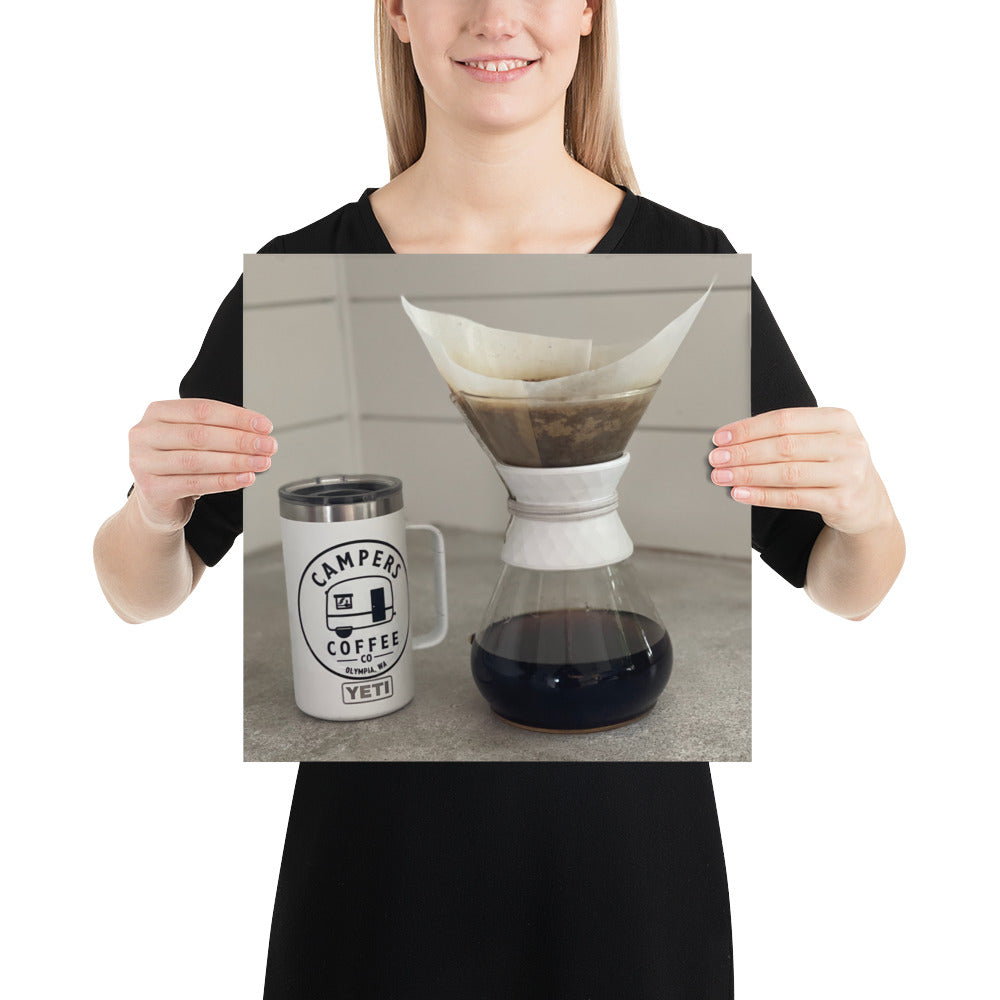Campers Coffee brew series "Pour over perfection"