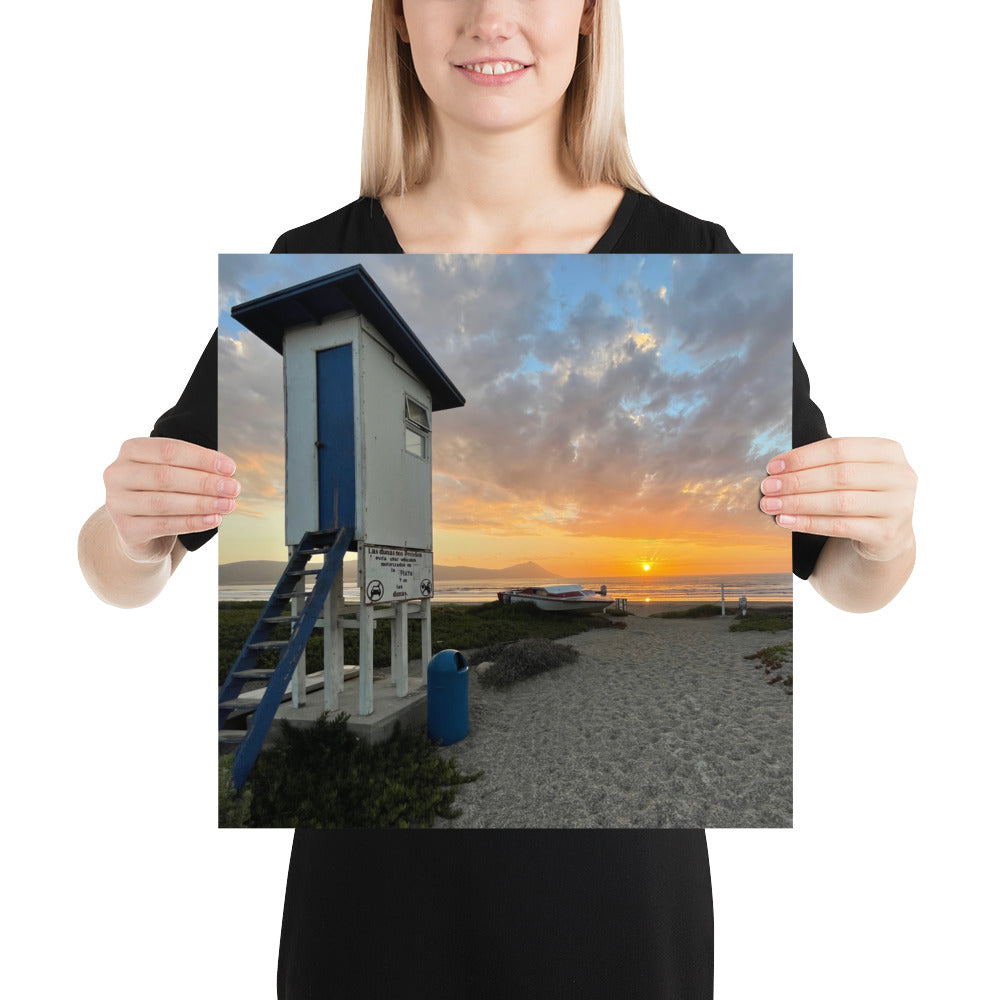 Campers Coffee travel series "Marazul Ensenada Beach view"