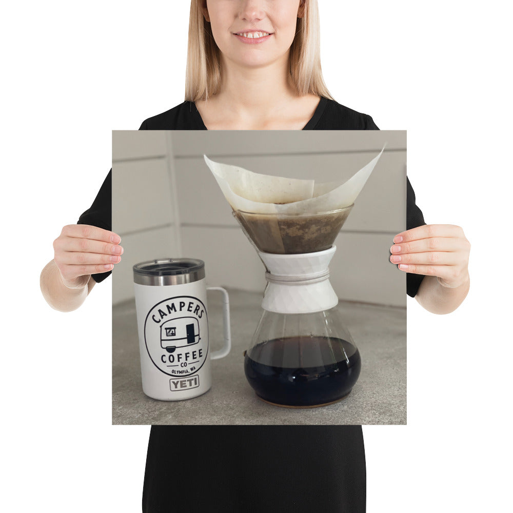 Campers Coffee brew series "Pour over perfection"