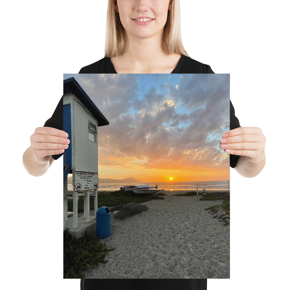 Campers Coffee travel series "Marazul Ensenada Beach view"