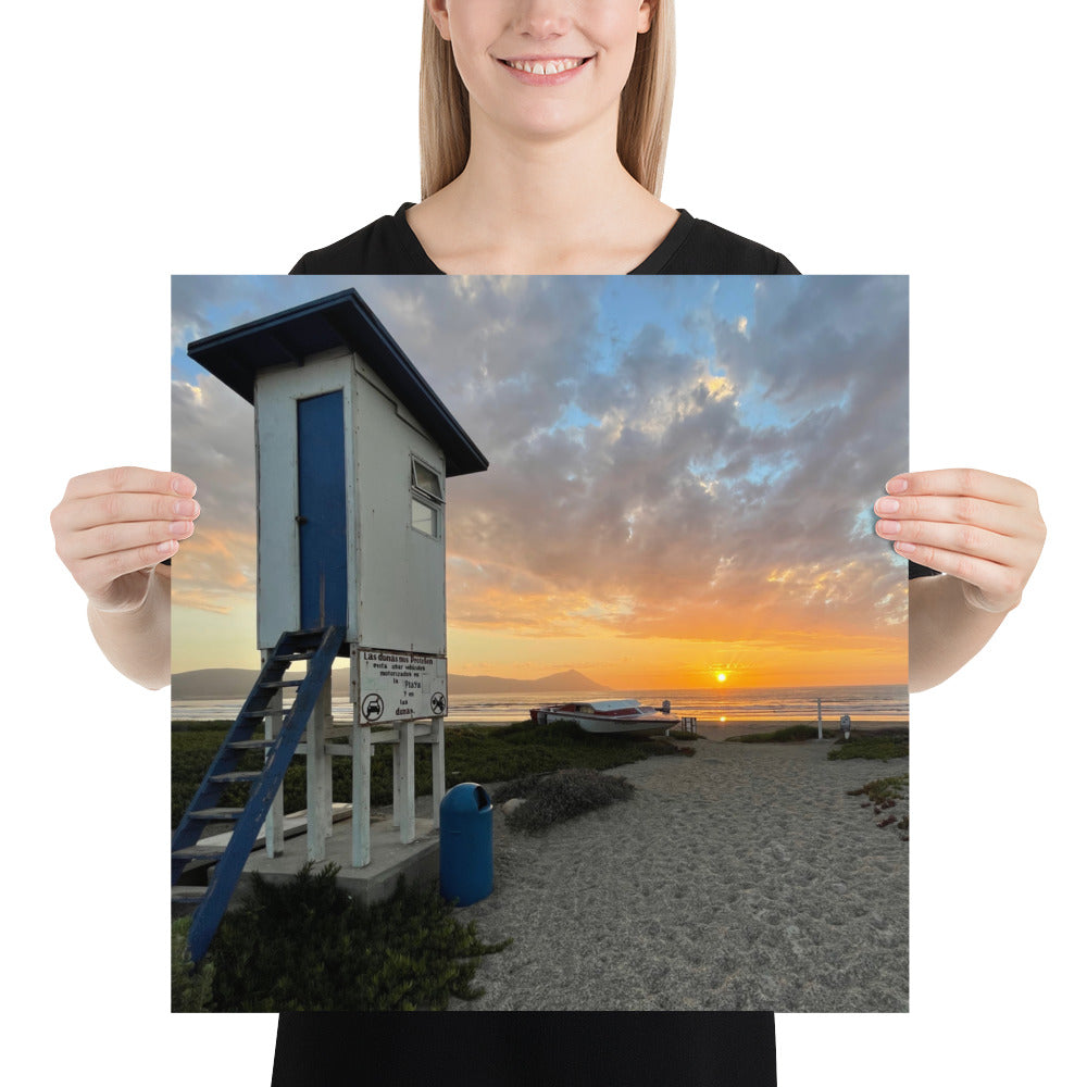 Campers Coffee travel series "Marazul Ensenada Beach view"