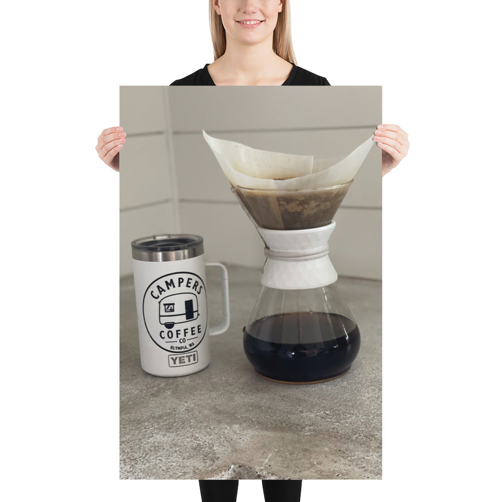 Campers Coffee brew series "Pour over perfection"