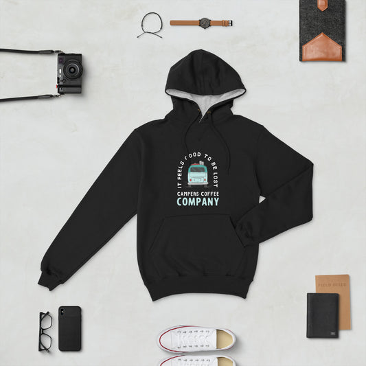 Campers Coffee Get Lost Champion Hoodie