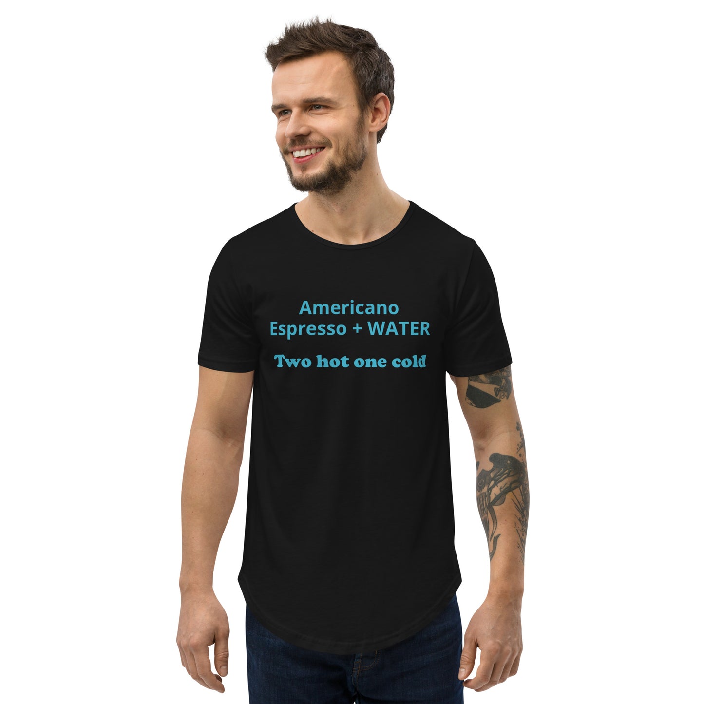 Shirt inspired by out constant reminder on drink making