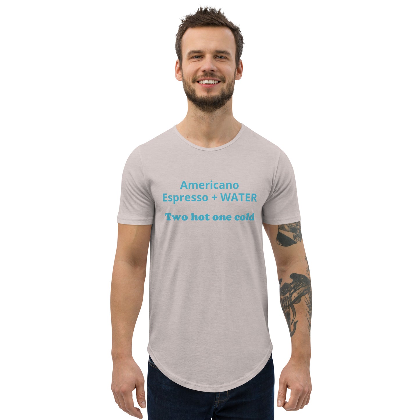 Shirt inspired by out constant reminder on drink making