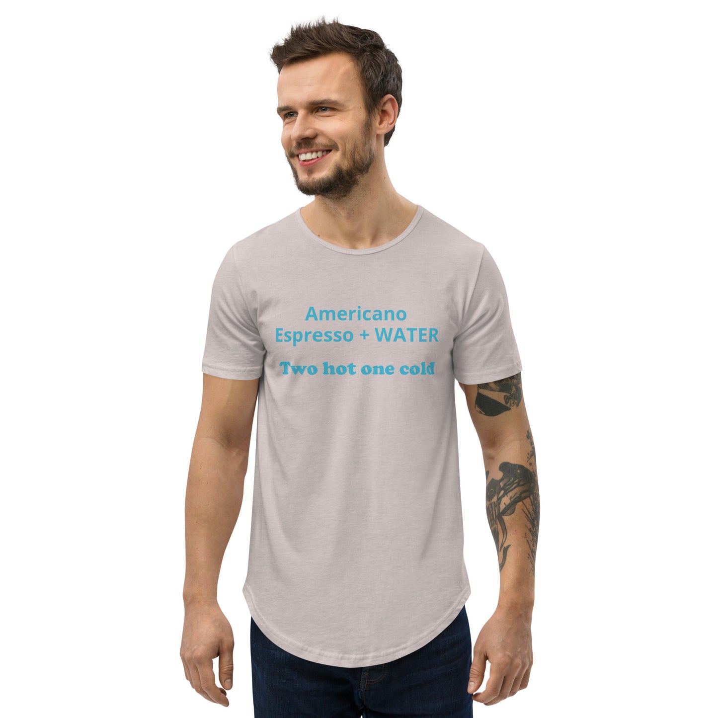 Shirt inspired by out constant reminder on drink making
