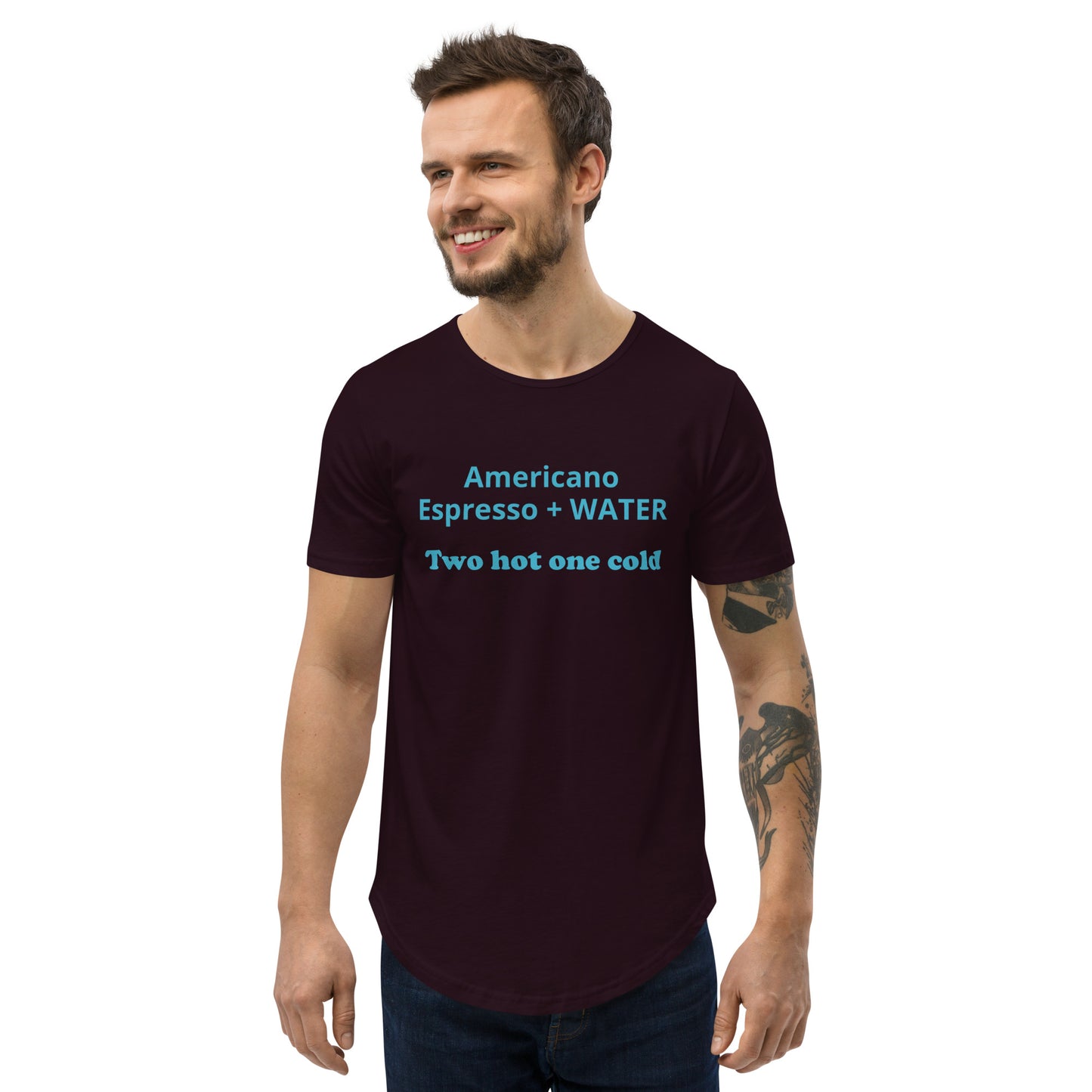 Shirt inspired by out constant reminder on drink making