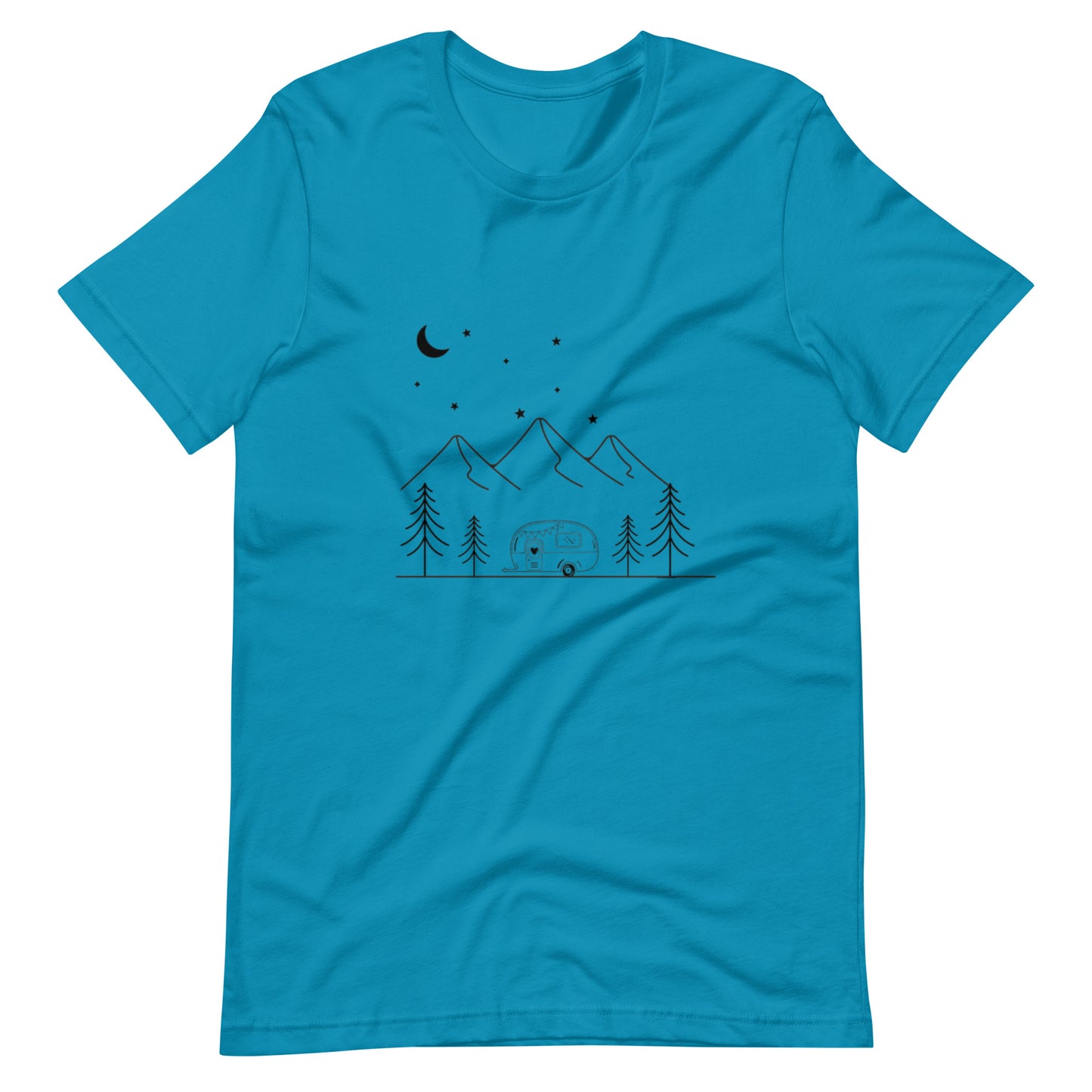 Campers Coffee Graphic tee Camper mountains