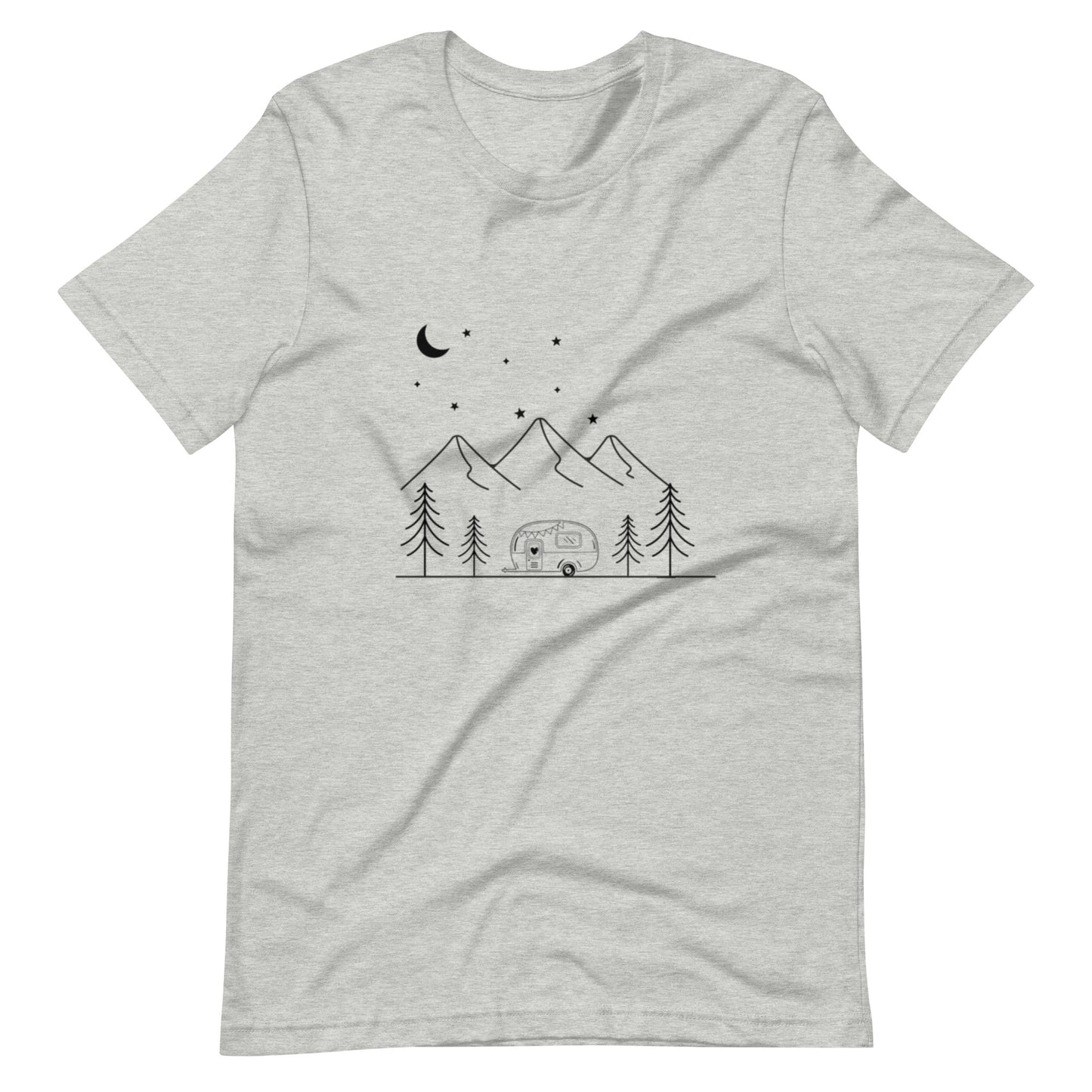Campers Coffee Graphic tee Camper mountains