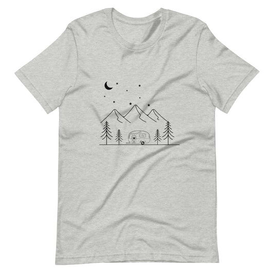Campers Coffee Graphic tee Camper mountains