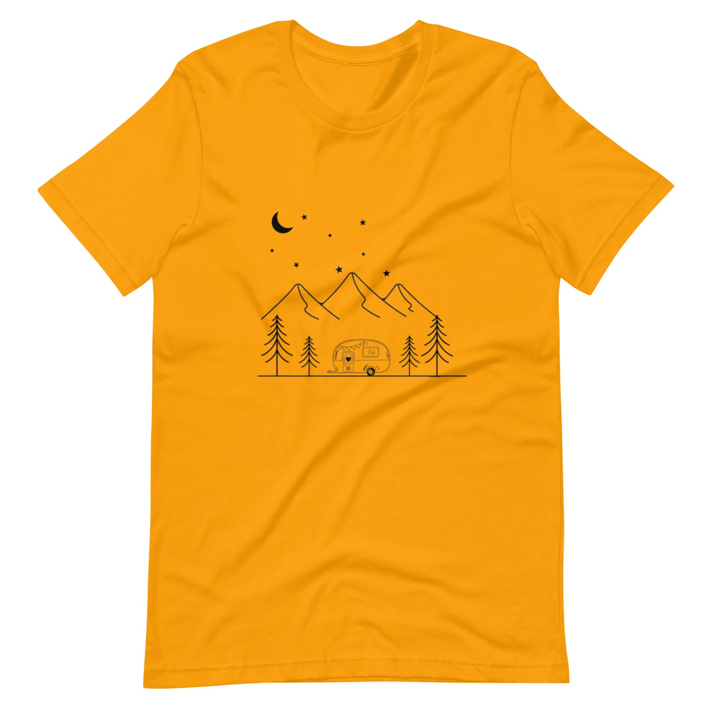 Campers Coffee Graphic tee Camper mountains