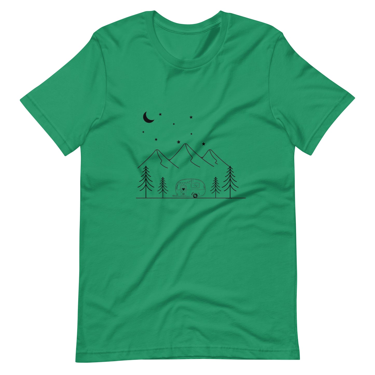 Campers Coffee Graphic tee Camper mountains