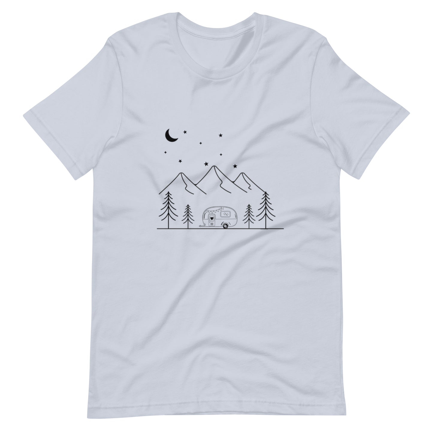 Campers Coffee Graphic tee Camper mountains