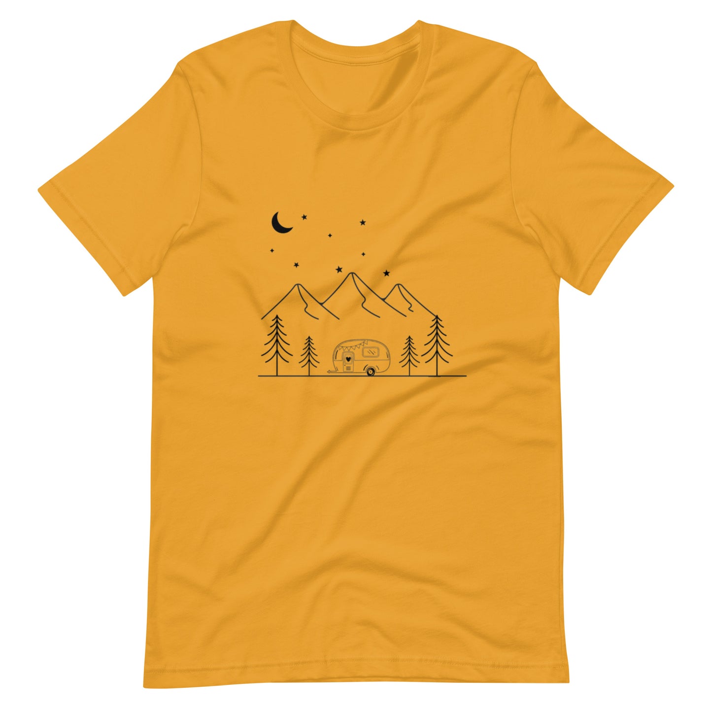 Campers Coffee Graphic tee Camper mountains