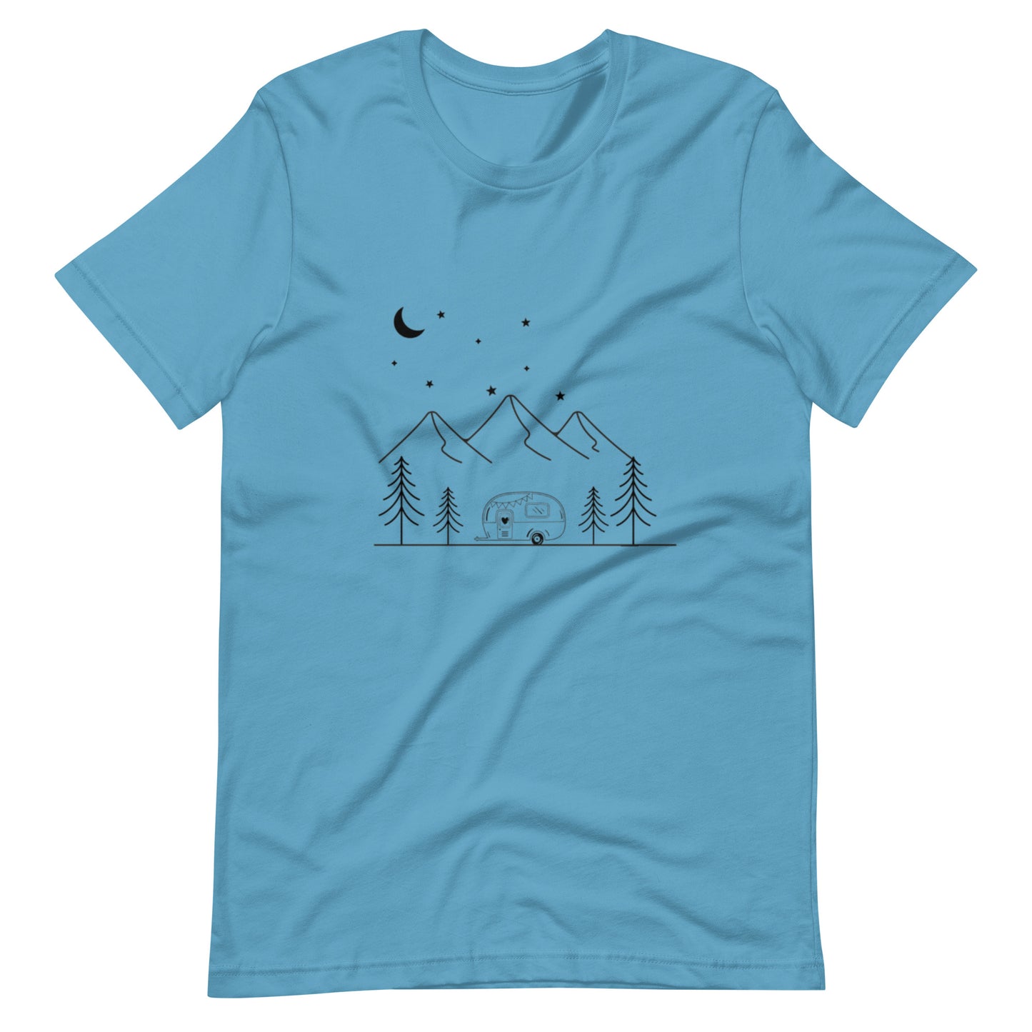 Campers Coffee Graphic tee Camper mountains