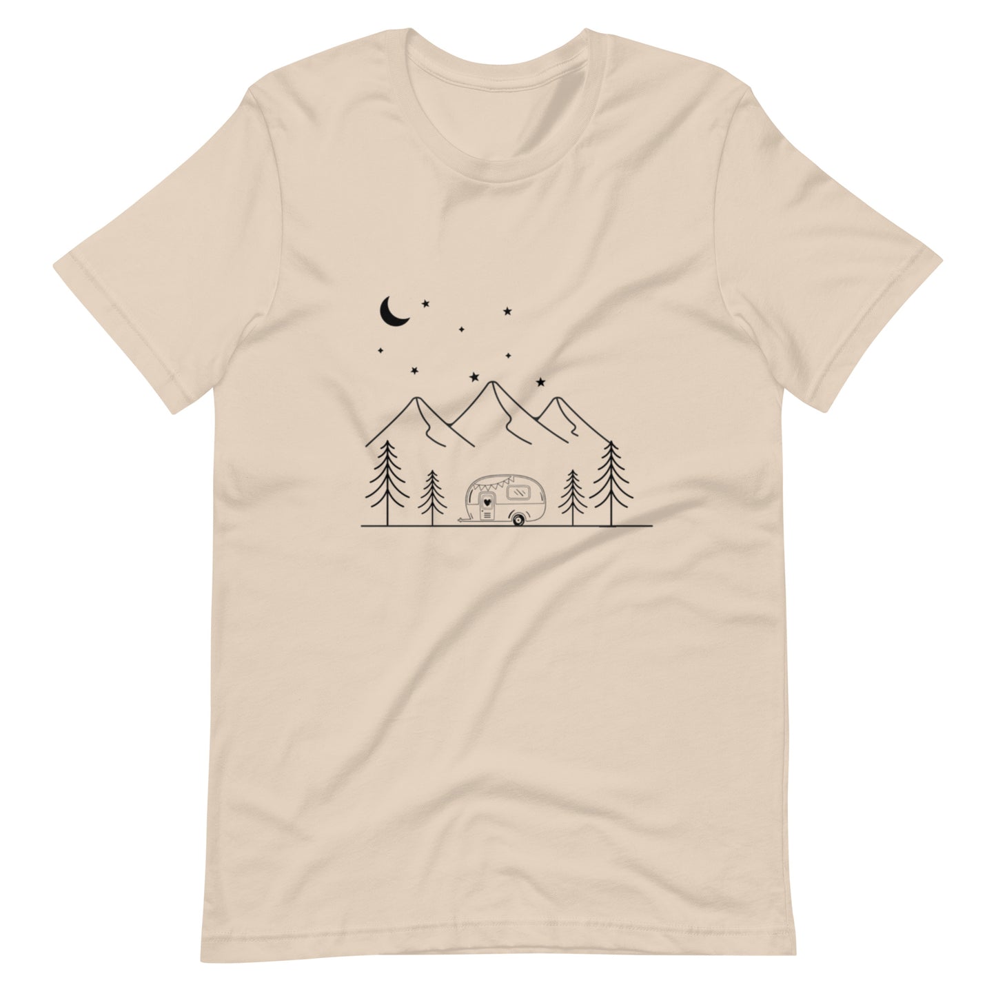 Campers Coffee Graphic tee Camper mountains