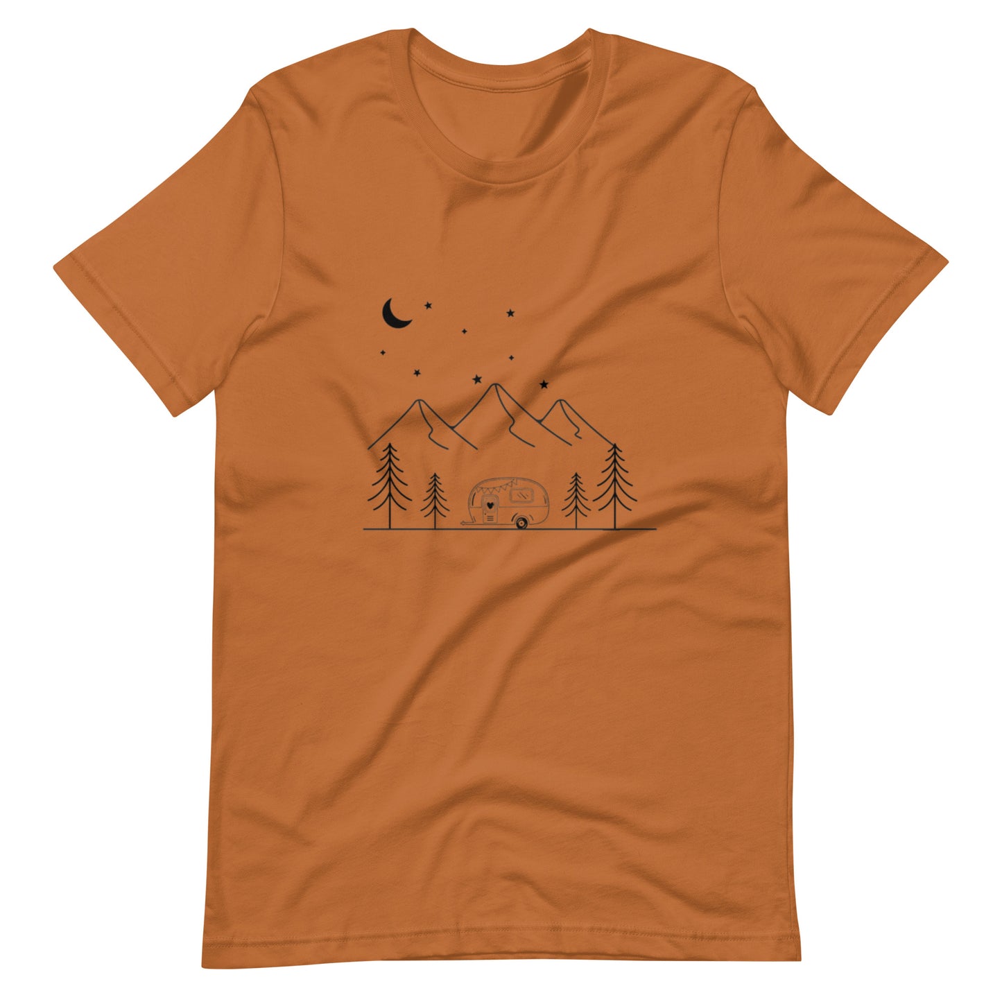 Campers Coffee Graphic tee Camper mountains