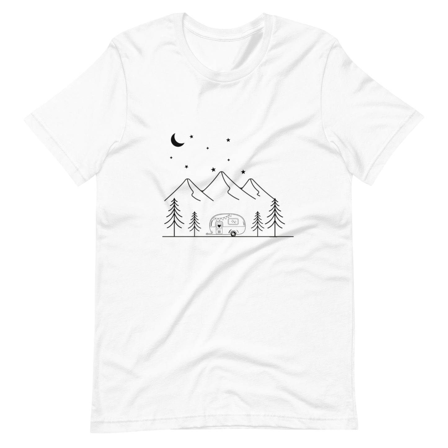 Campers Coffee Graphic tee Camper mountains