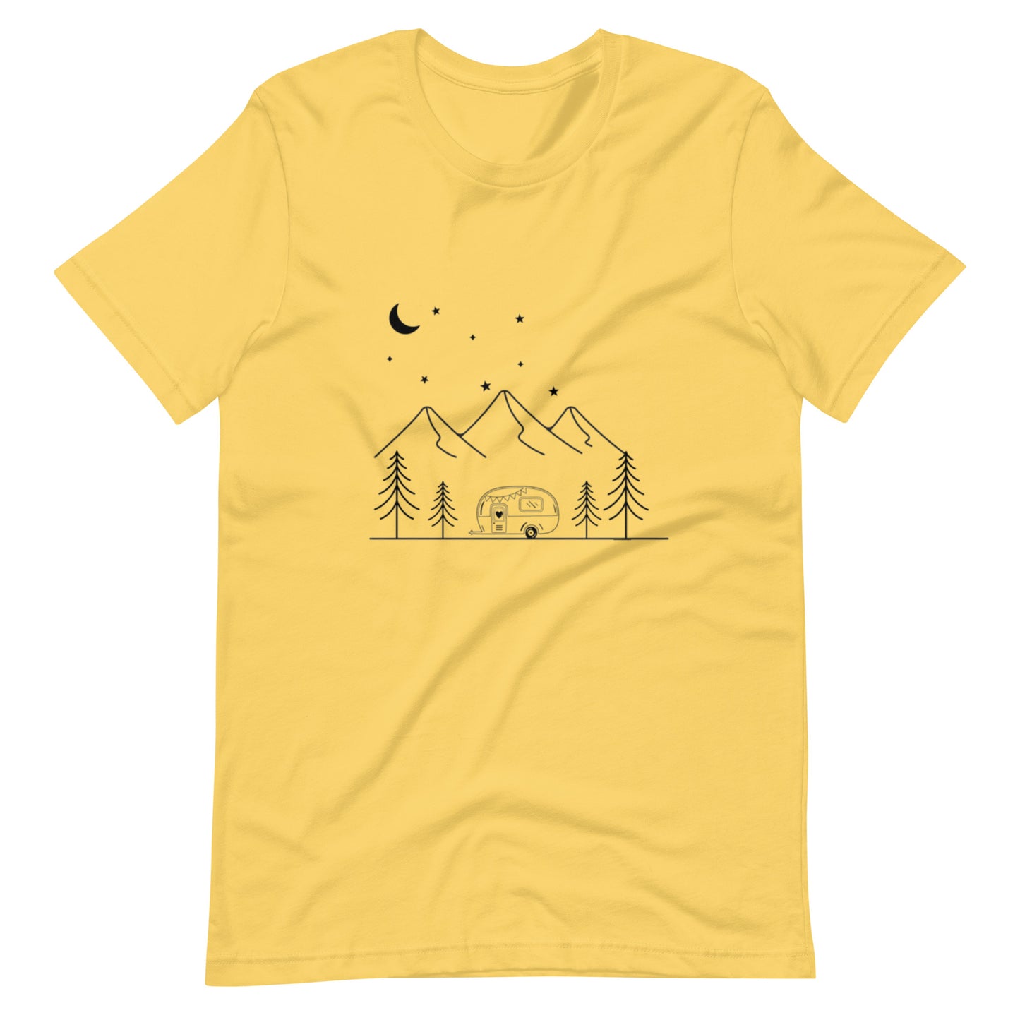 Campers Coffee Graphic tee Camper mountains