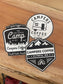 Three Pack Campers Coffee Stickers