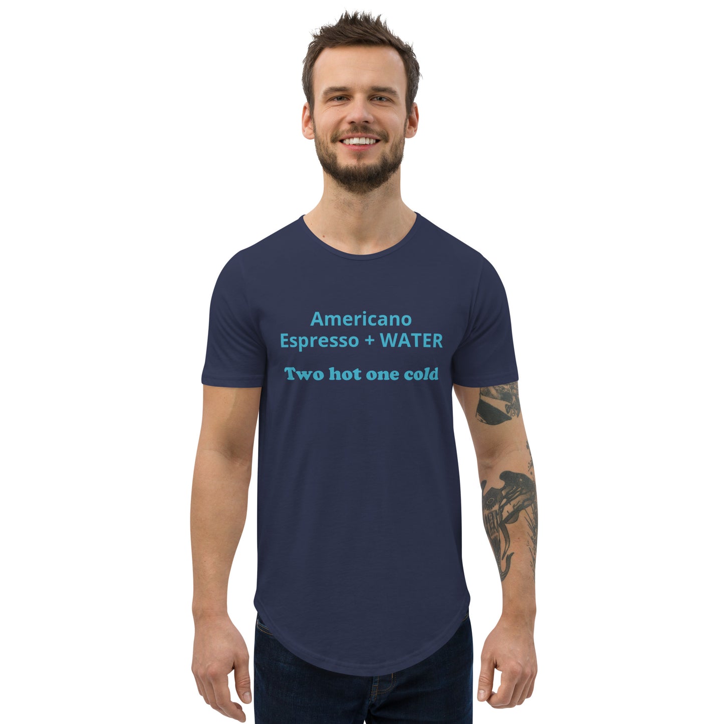Shirt inspired by out constant reminder on drink making