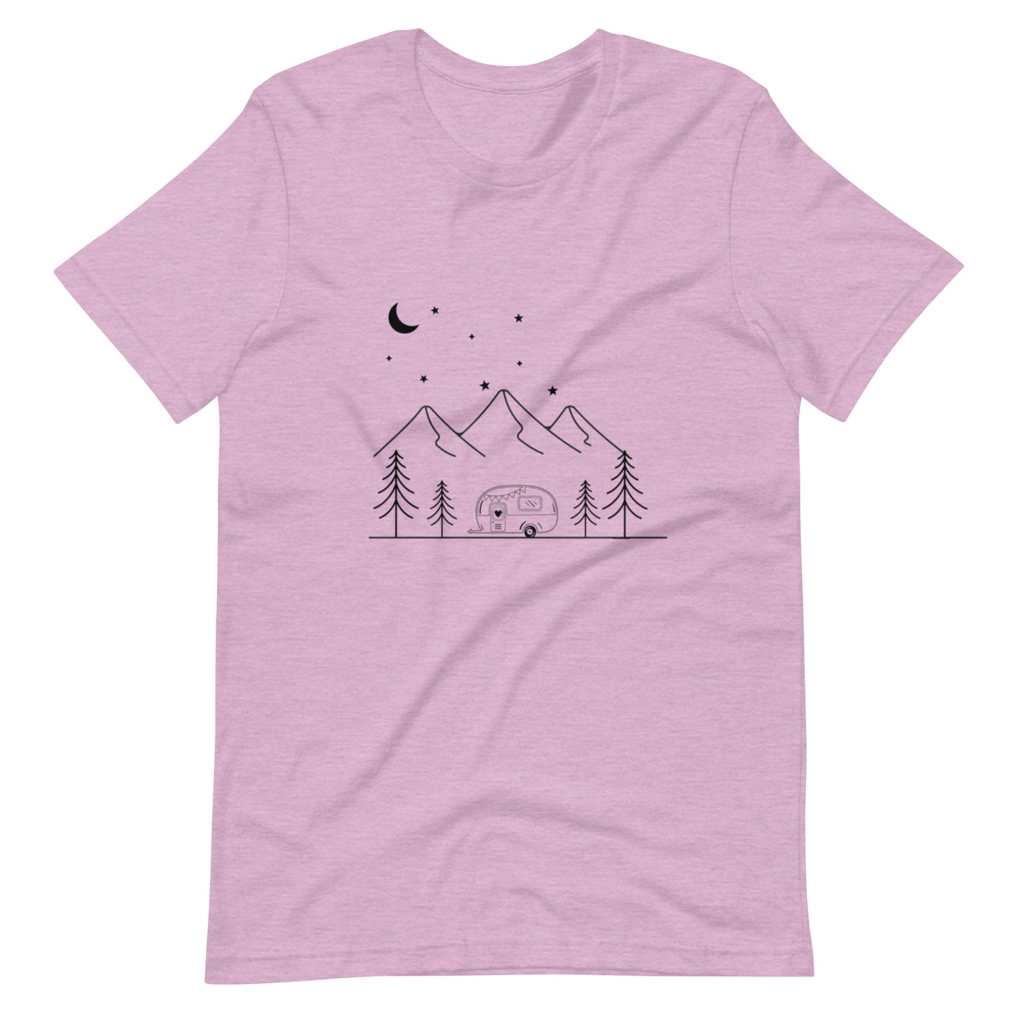 Campers Coffee Graphic tee Camper mountains